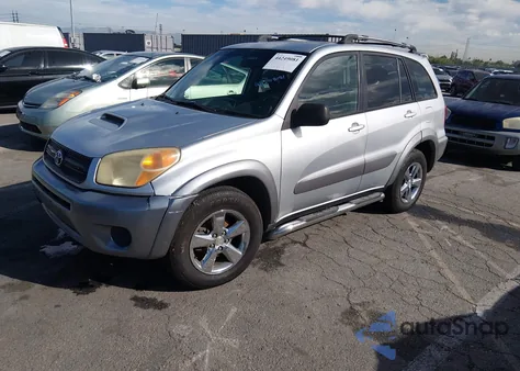 2004 Toyota Rav4 из США, поврежденный, VIN JTEGD20V440014768